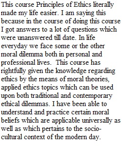 Week 8 Reflection_Principles of Ethics